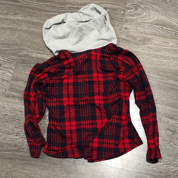 Flannel Hoodie - Picture 2 of 3